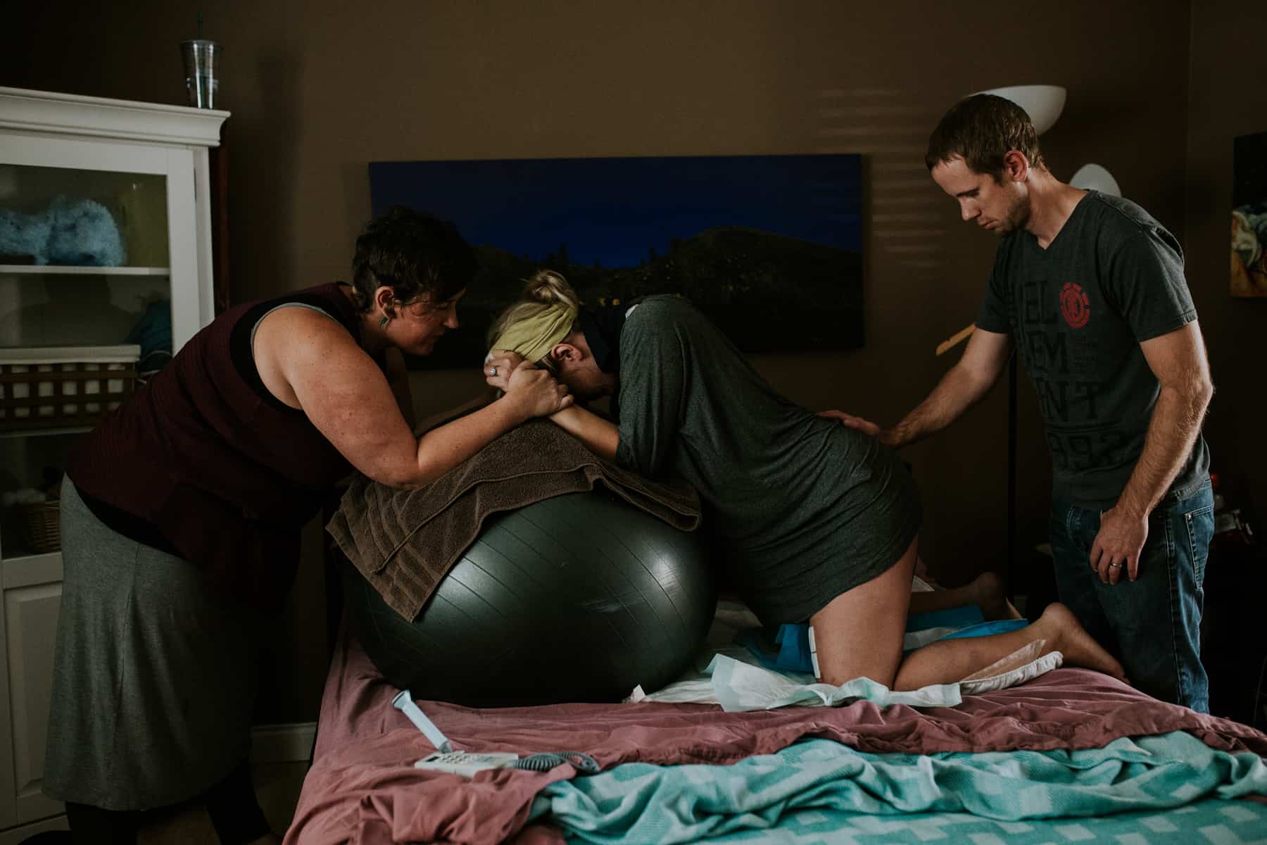 Kelowna hospital birth photography by Krista Evans