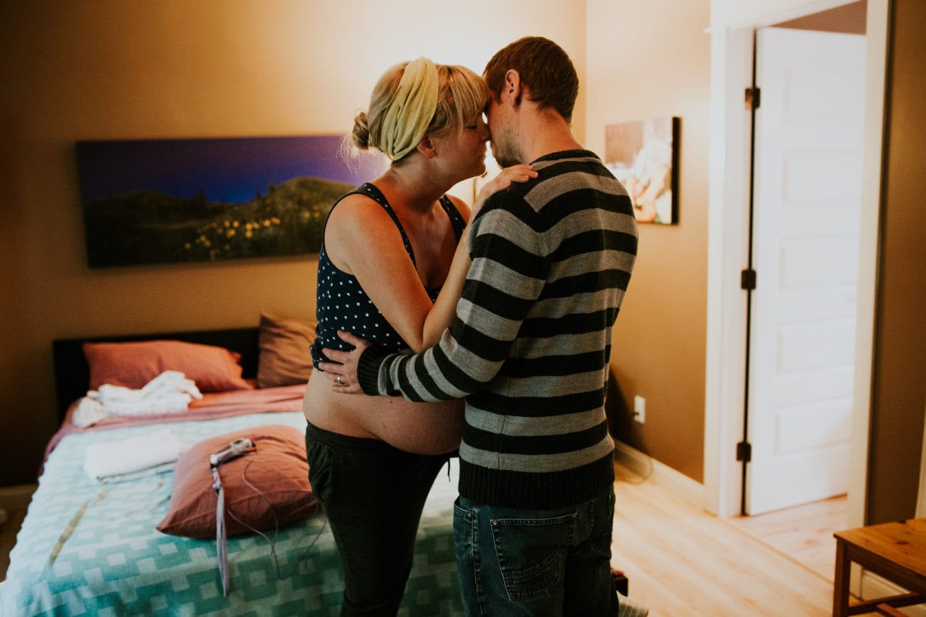 Kelowna hospital birth photography by Krista Evans