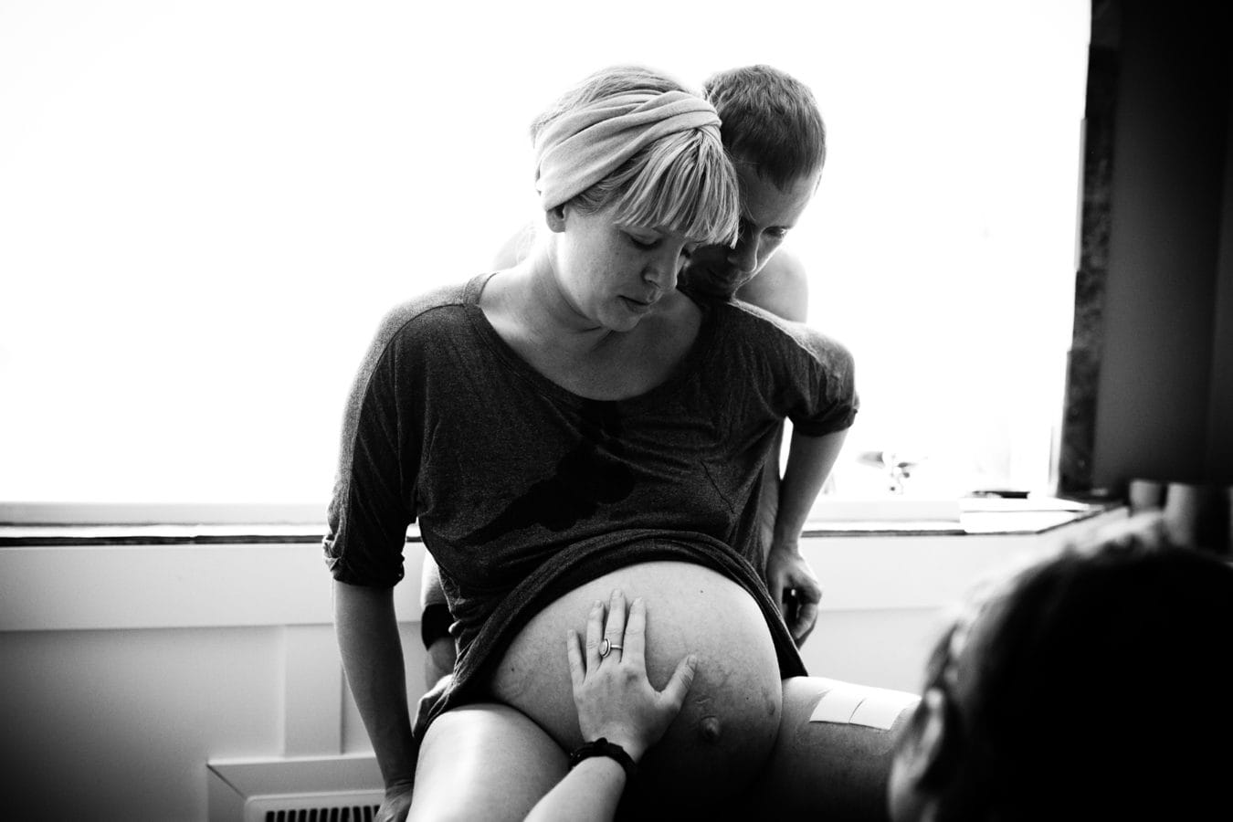 Kelowna hospital birth photography by Krista Evans