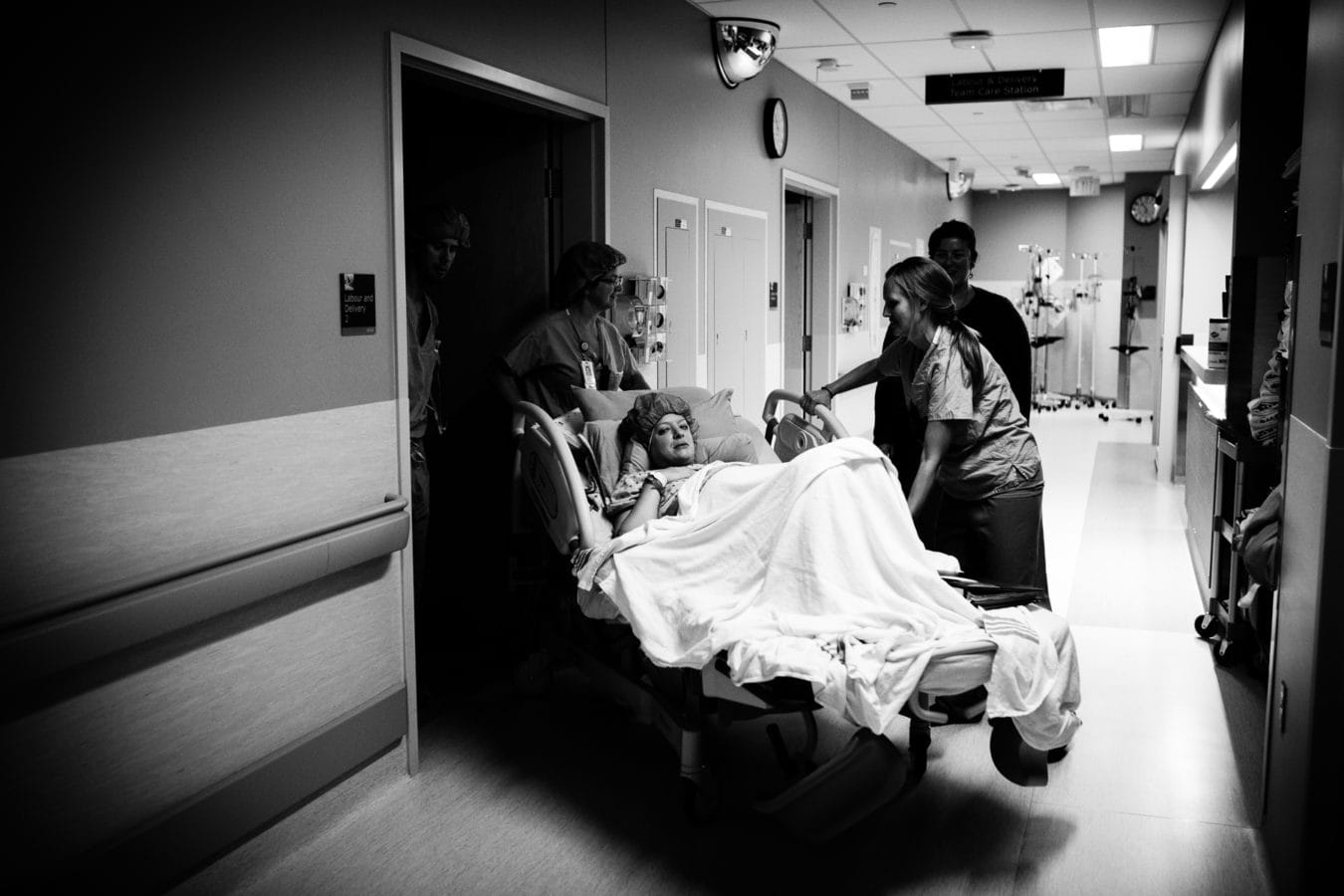 Kelowna hospital birth photography by Krista Evans