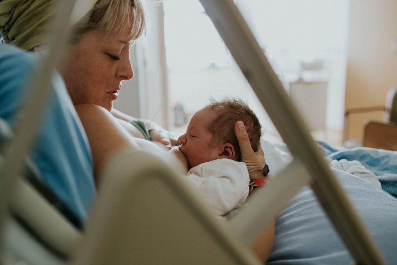 Kelowna hospital birth photography by Krista Evans
