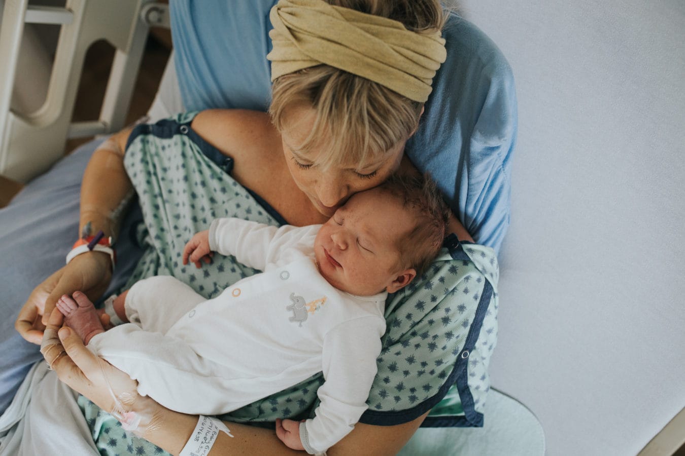 Kelowna hospital birth photography by Krista Evans