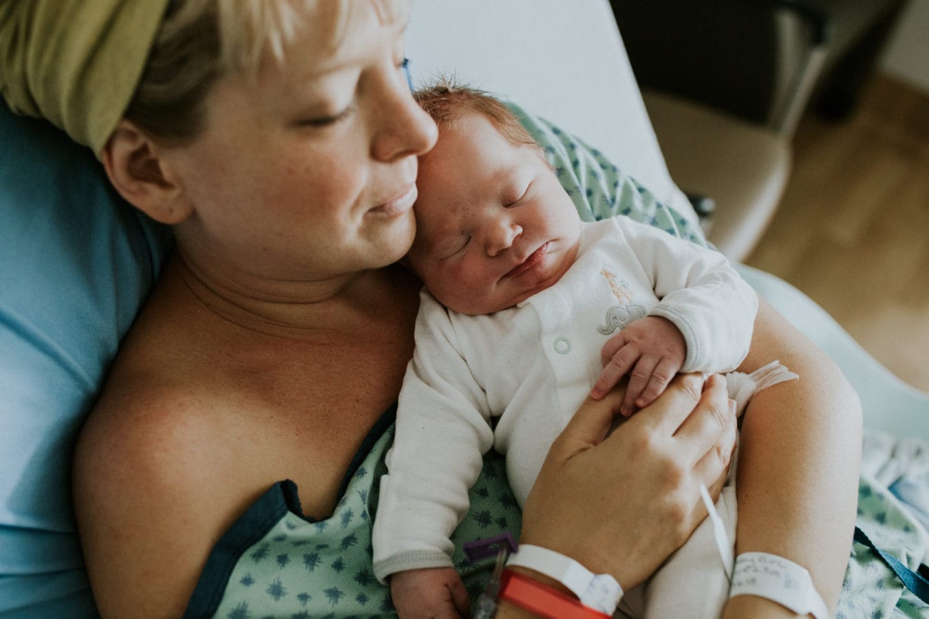Kelowna hospital birth photography by Krista Evans