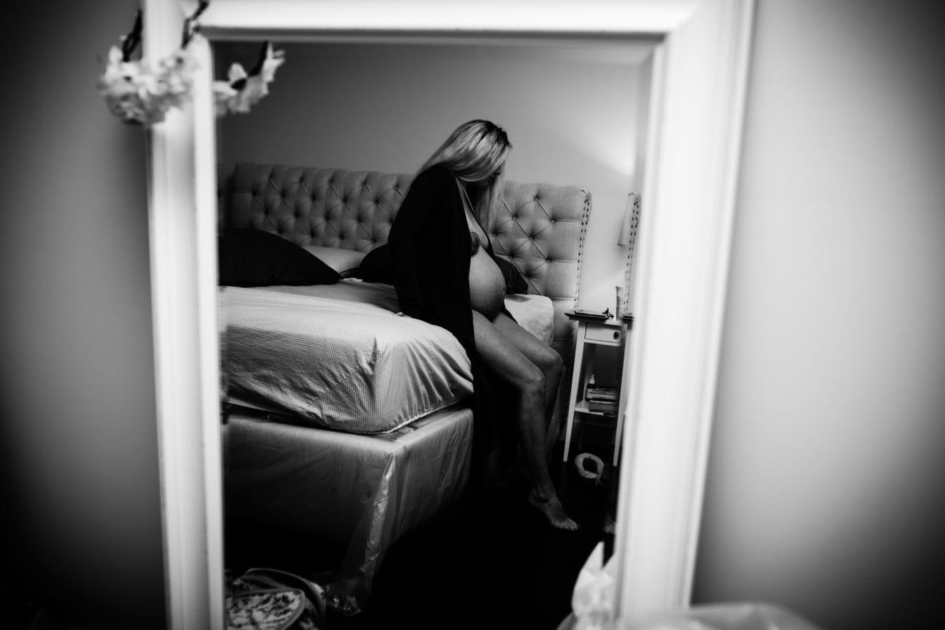 Vernon home birth photography by Krista Evans