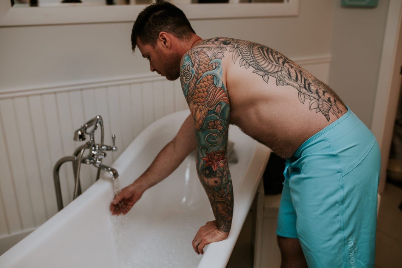 Vernon home birth photography by Krista Evans