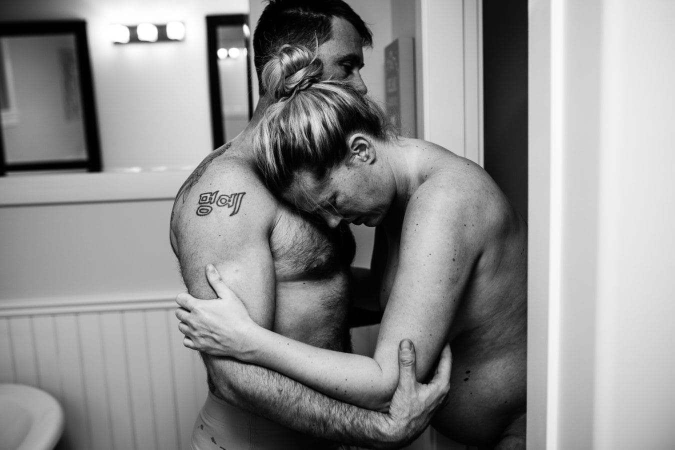 Vernon home birth photography by Krista Evans