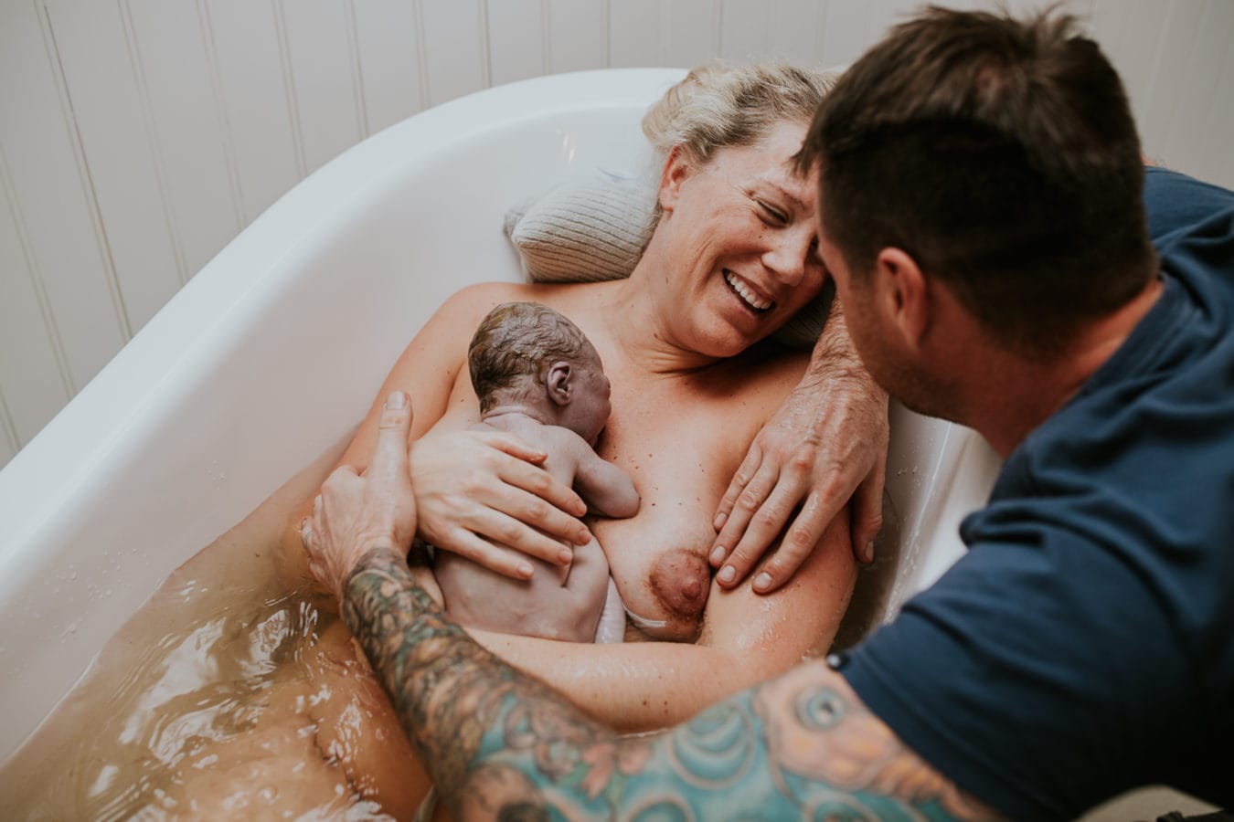 Vernon home birth photography by Krista Evans