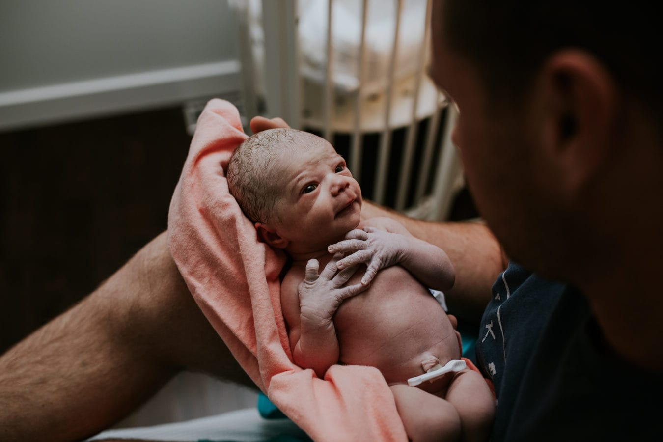 Vernon home birth photography by Krista Evans