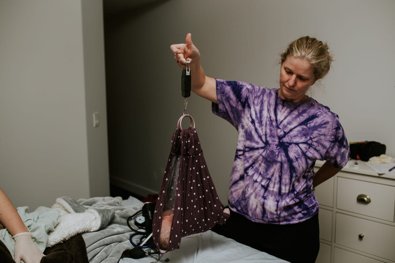 Vernon home birth photography by Krista Evans