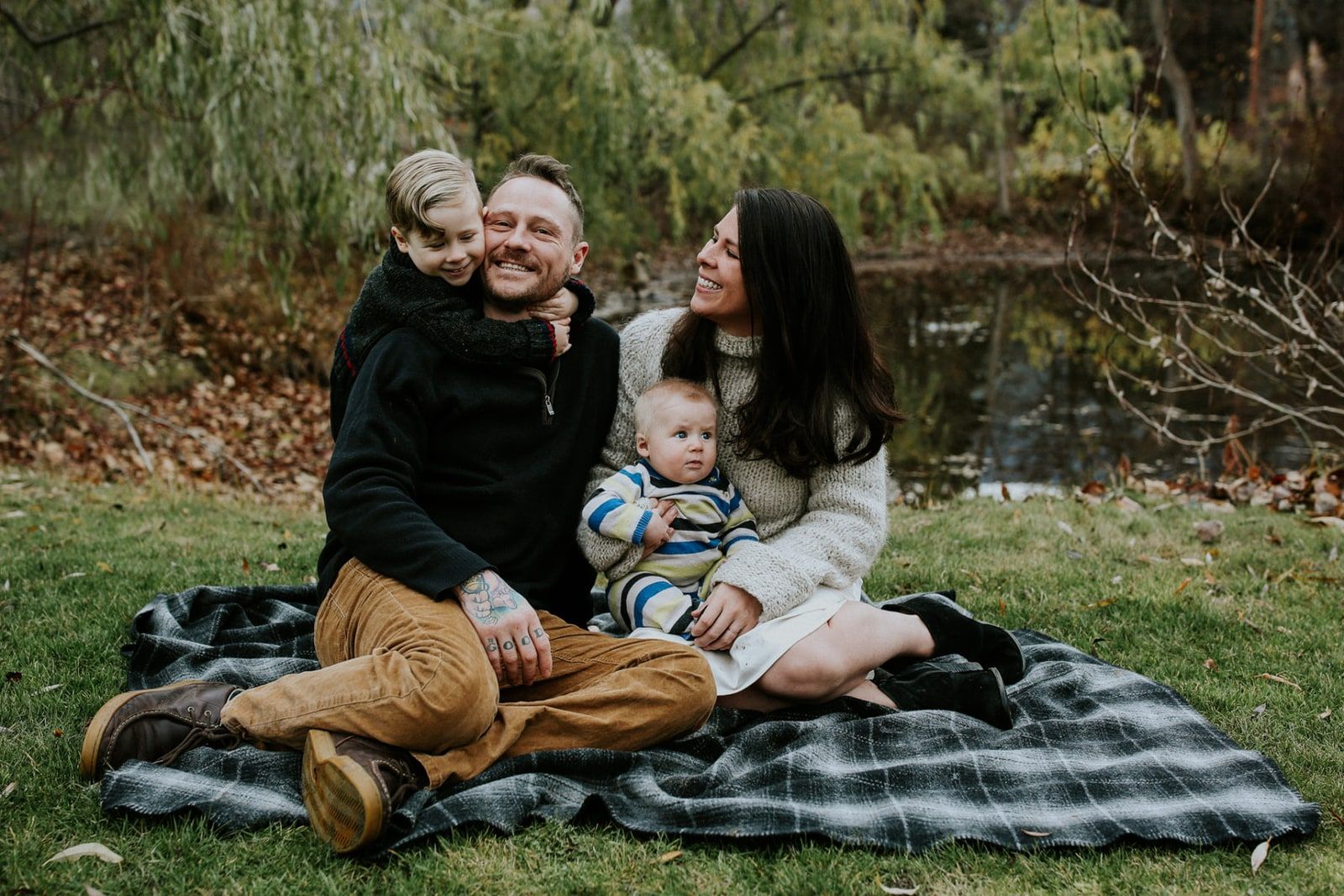Family photography by Krista Evans in Kelowna and the Okanagan